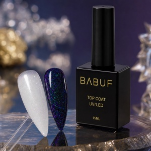 Top Coat | Nebula Flake Top | TCP5 | 15ml - Img 2