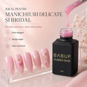 Baza Rubber | Bubble Pink | RB14 | 15ml - Img 5