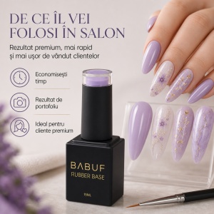 Baza Rubber | Lavanda | RB10 | 15ml - Img 7