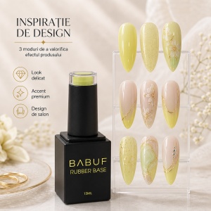 Baza Rubber | Lime Yellow | RB20 | 15ml - Img 6