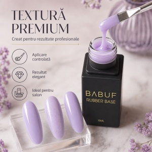 Baza Rubber | Magic Lilac | RBP2 | 15ml - Img 4