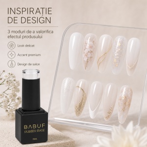 Baza Rubber | Milky White | RB37 | 15ml - Img 6