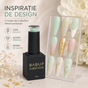 Baza Rubber | Mint Cream | RBP3 | 15ml - Img 6