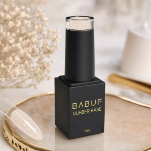 Baza Rubber | Șampanie Perlată | RBG10 | 15ml - Img 2
