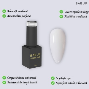 Baza Rubber | White Cream | RB2 | 15ml - Img 2