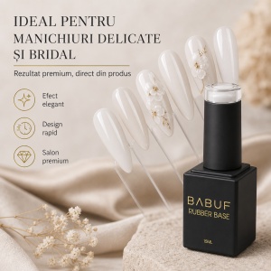 Baza Rubber | White Cream | RB2 | 15ml - Img 5