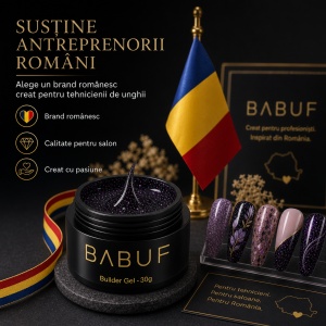 Gel de Constructie Autonivelant | Black Stardust | BGG8 | 30g - Img 8