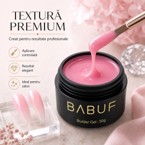 Gel de Constructie Autonivelant | Blush Roz | BG3 | 50g - Img 4