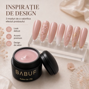 Gel de Constructie Autonivelant | Latte Nude | BG25 | 30g - Img 6