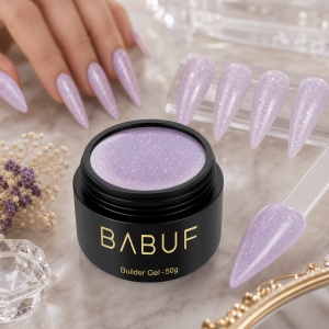 Gel de Constructie Autonivelant | Lilac Elixir | BGPA1 | 50g - Img 3