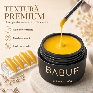Gel de Constructie Autonivelant | Mango Yellow | BG17 | 50g - Img 4