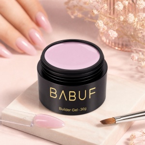 Gel de Constructie Autonivelant | Milky Pink Cloud | BG13 | 30g - Img 2