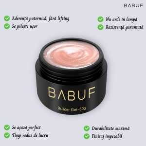 Gel de Constructie Autonivelant | Nude Perlat | BGP4 | 50g - Img 2
