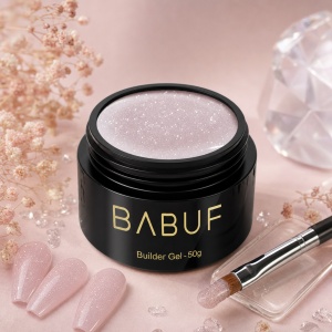 Gel de Constructie Autonivelant | Pearl Blush Glow | BGG10 | 50g - Img 2