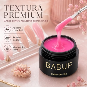 Gel de Constructie Autonivelant Smart | Barbie Core | SBG9 | 15g - Img 4