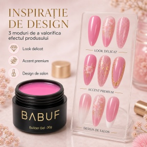 Gel de Constructie Autonivelant Smart | Barbie Core | SBG9 | 30g - Img 6