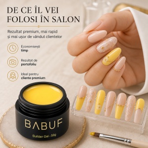 Gel de Constructie Autonivelant Smart | Galben Lămâie | SBG12 | 50g - Img 7