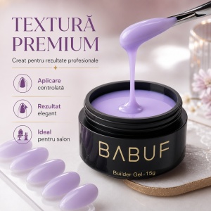 Gel de Constructie Autonivelant Smart | Lila Lăptos | SBG4 | 15g - Img 4