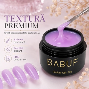 Gel de Constructie Autonivelant Smart | Milky Violet | SBG2 | 30g - Img 4