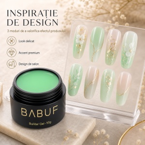 Gel de Constructie Autonivelant Smart | Verde Mojito | SBG7 | 50g - Img 6