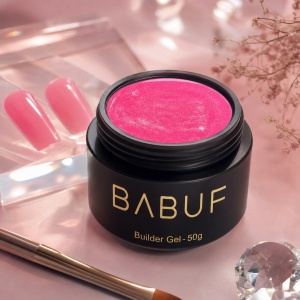 Gel de Constructie Camuflaj | Hot Pink Shimmer | CBG2 | 50g - Img 2