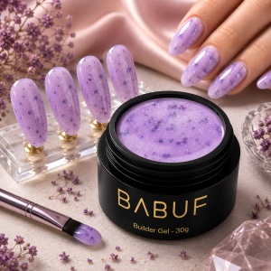 Gel de Constructie Flori Uscate | Lavender Petals | BGFU8 | 30g - Img 3