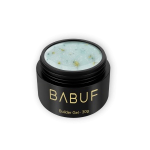 Gel de Constructie Flori Uscate | Milky Mint Petals | BGFU7 | 30g