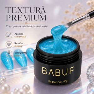 Gel de Constructie Mermaid | Turcoaz Electric | MBG9 | 50g - Img 4