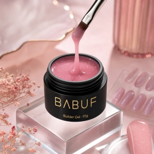 Gel de Constructie Reflectiv Autonivelant | Blush Sparkle | GBG14 | 15g - Img 2