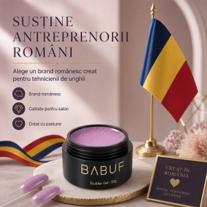 Gel de Constructie Reflectiv Autonivelant | Lilac Sparkle | GBG13 | 30g - Img 8