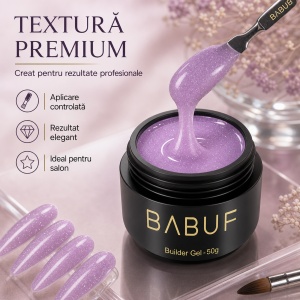 Gel de Constructie Reflectiv Autonivelant | Reflective Lilac | GBG12 | 50g - Img 4