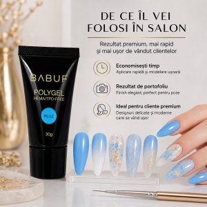 Polygel | Aqua Sky | PLG2 | 30g - Img 7
