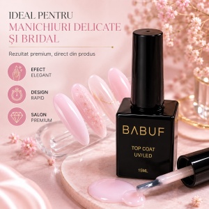 Top Coat | Blush Pink Top | TCC6 | 15ml - Img 5