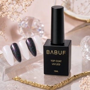 Top Coat | Iridescent Flakes Top | TCP7 | 15ml - Img 3