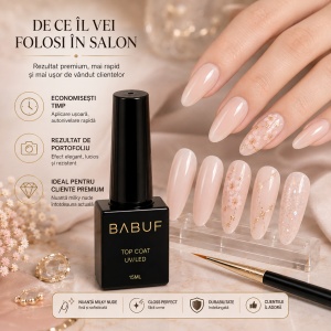 Top Coat | Milky Nude Top | TCC8 | 15ml - Img 7
