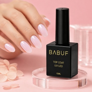 Top Coat | Milky Pink Top | TCC2 | 15ml - Img 2