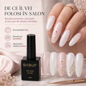 Top Coat | Opalescent Flake Top | TCP9 | 15ml - Img 7