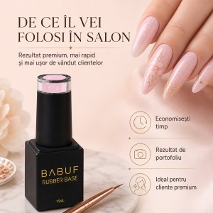 Baza Rubber | Blush Elixir | RBPA8 | 15ml - Img 7