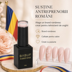 Baza Rubber | Blush Natural | RB3 | 15ml - Img 8