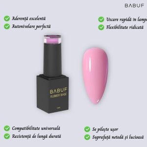 Baza Rubber | Bubble Pink | RB14 | 15ml - Img 2