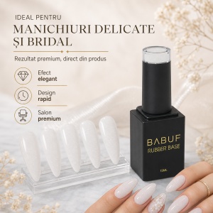 Baza Rubber | Cloud Dancer | RBG22 | 15ml - Img 5