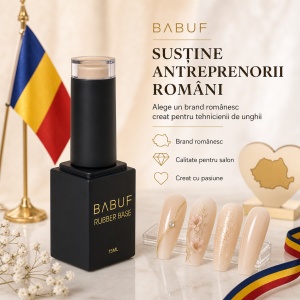 Baza Rubber | Golden Cream | RB17 | 15ml - Img 8