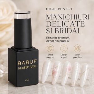 Baza Rubber | Lapte Rece | RB21 | 15ml - Img 5