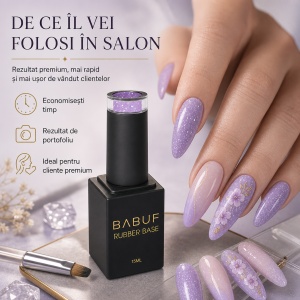 Baza Rubber | Lavender Dream | RBG8 | 15ml - Img 7