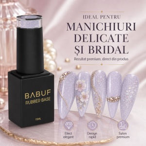 Baza Rubber | Milky Starlight | RBG13 | 15ml - Img 5