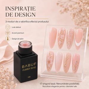 Baza Rubber | Peachy Nude | RB29 | 15ml - Img 6