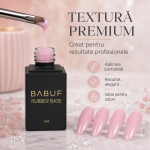 Baza Rubber | Pink Whisper | RB28 | 15ml - Img 4