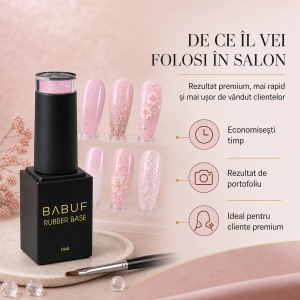 Baza Rubber | Sugar Baby | RBG14 | 15ml - Img 7