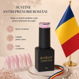 Baza Rubber | Trandafir Pudrat | RB12 | 15ml - Img 8