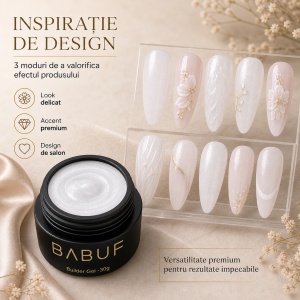 Gel de Constructie Autonivelant | Alb Laptos Perlat | BGP2 | 30g - Img 6